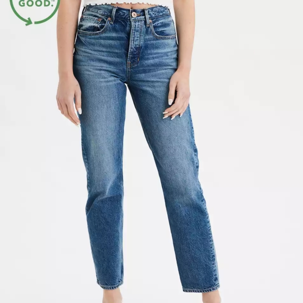 AE American Eagle '90s Boyfriend Jeans Size 18 Long